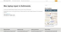 Desktop Screenshot of macrepairkathmandu.com